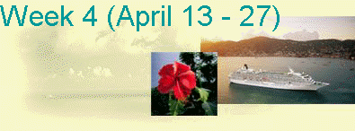 Week 4 (April 13 - 27)