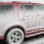 Dettifoss - Snowy Car