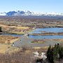 Thingvellir National Park - View from Visitor Center