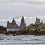 Vik - Black Sand Beach - Troll Rocks