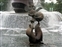 Minnie in fountain