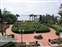 Disneyland Hotel Courtyard Maze from Lobby