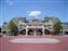 Monorail Station & Disneyland Hotel from Entrance to Disneyland