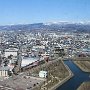 Hakodate - Goryokaku Tower - Mountain View