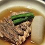Kesennuma - Plaza Hotel - Dinner 1 Boiled Beef Ribs