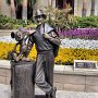 Tokyo DisneySea - Entry Plaza - Walt & Mickey Statue