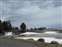 Yellowstone Lake East Drive Frozen Bay